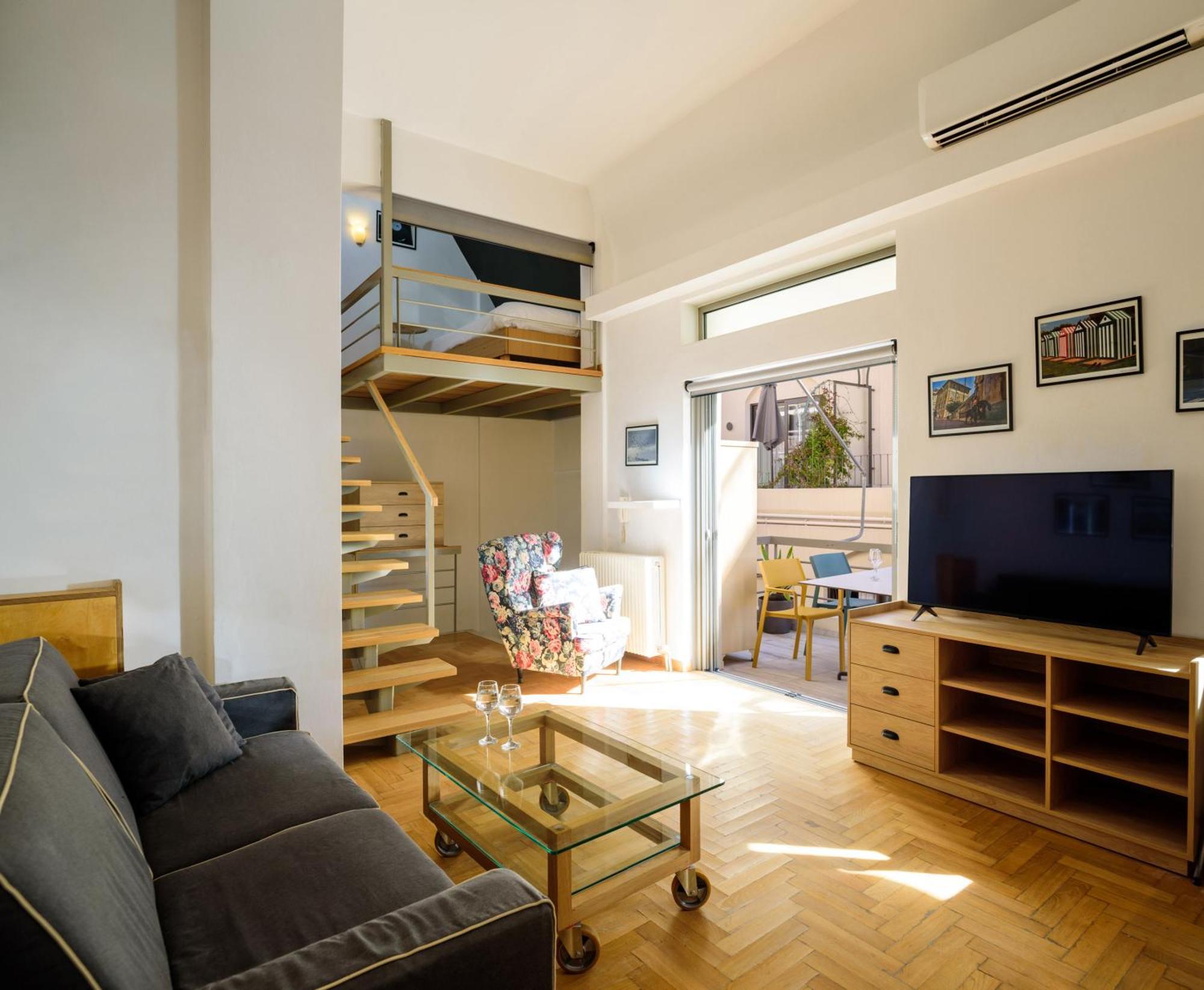 Thisio Loft Apartment Athens Luaran gambar