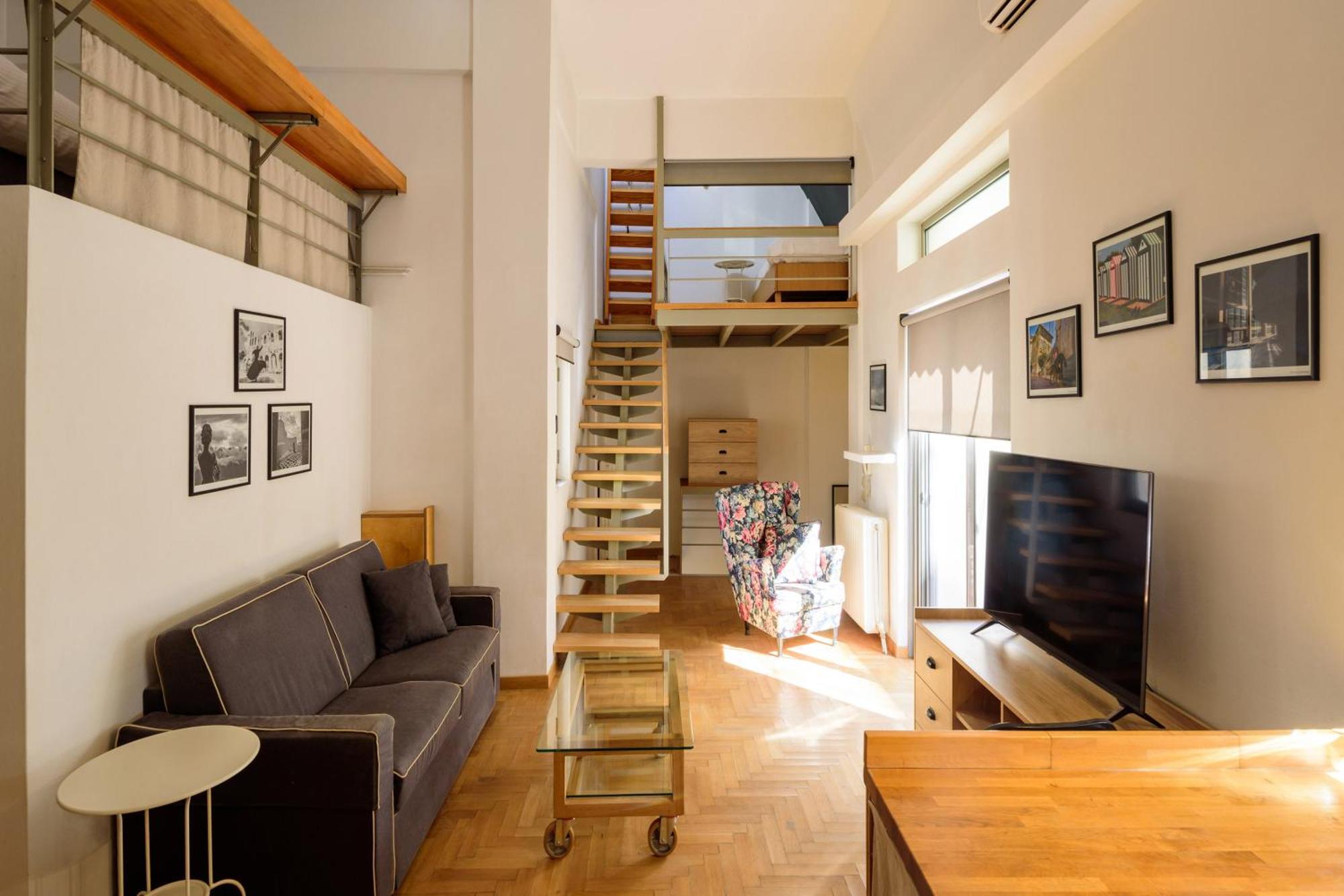 Thisio Loft Apartment Athens Luaran gambar